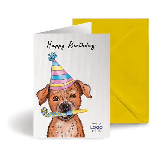 ‘Dog & Party Whistle' Business All About Dogs Cards image 0