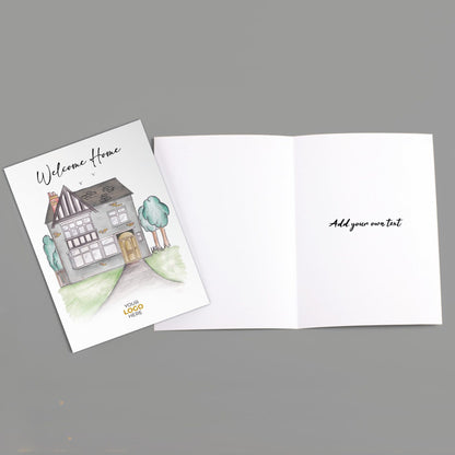 ‘Victorian Property’ Personalised Corporate Branded Property Greeting Cards image 3
