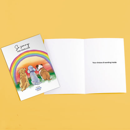 ‘Dogs Looking At Rainbow’ Business All About Dogs Cards image 3