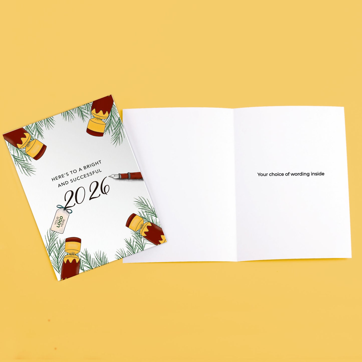 ‘Cracking Year' Business New Year Cards image 3