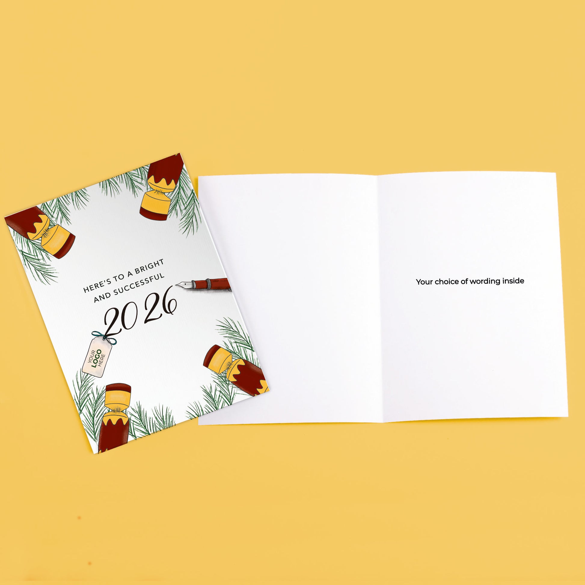 ‘Cracking Year' Business New Year Cards image 3