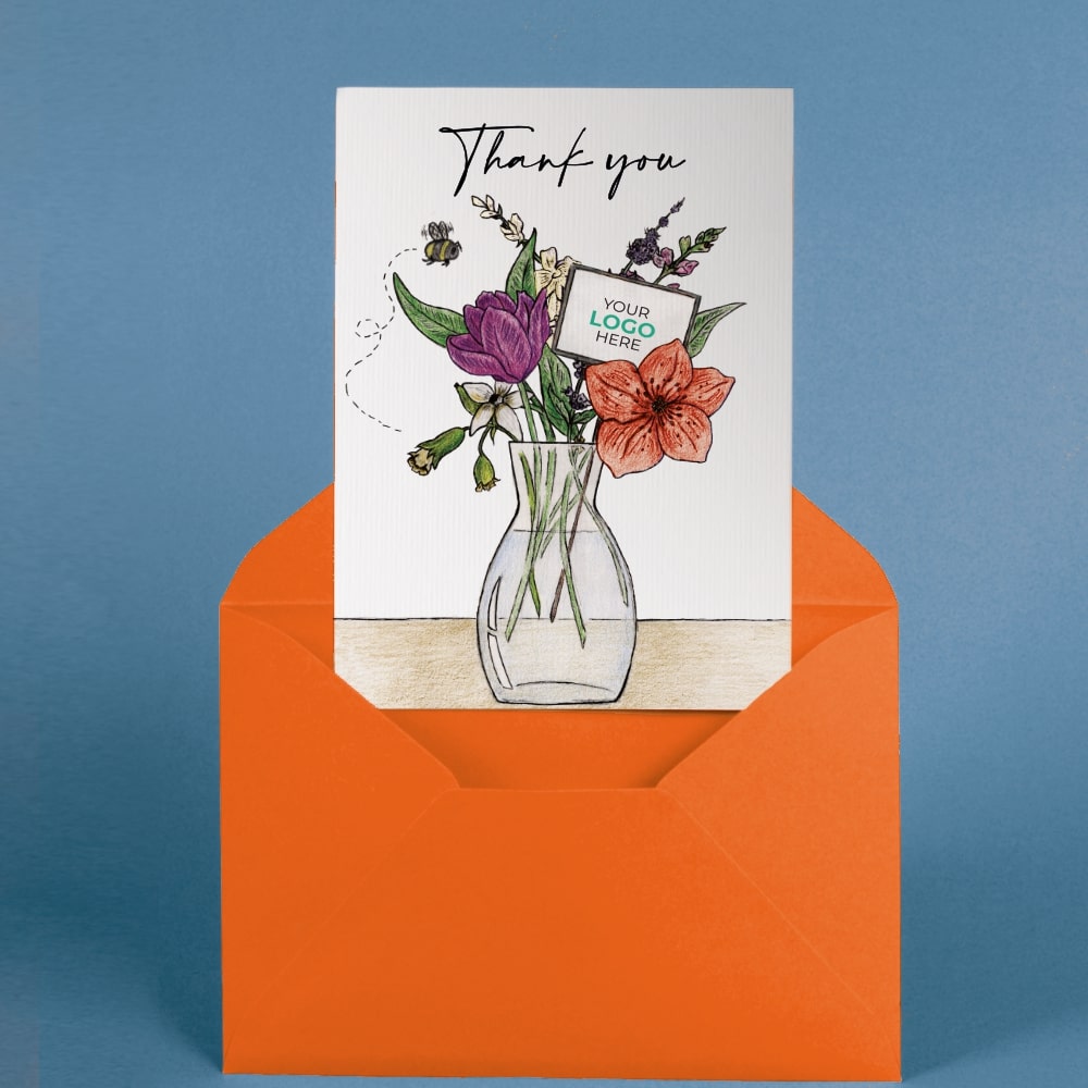 131 Vase of Flowers Thank you Bulk 1