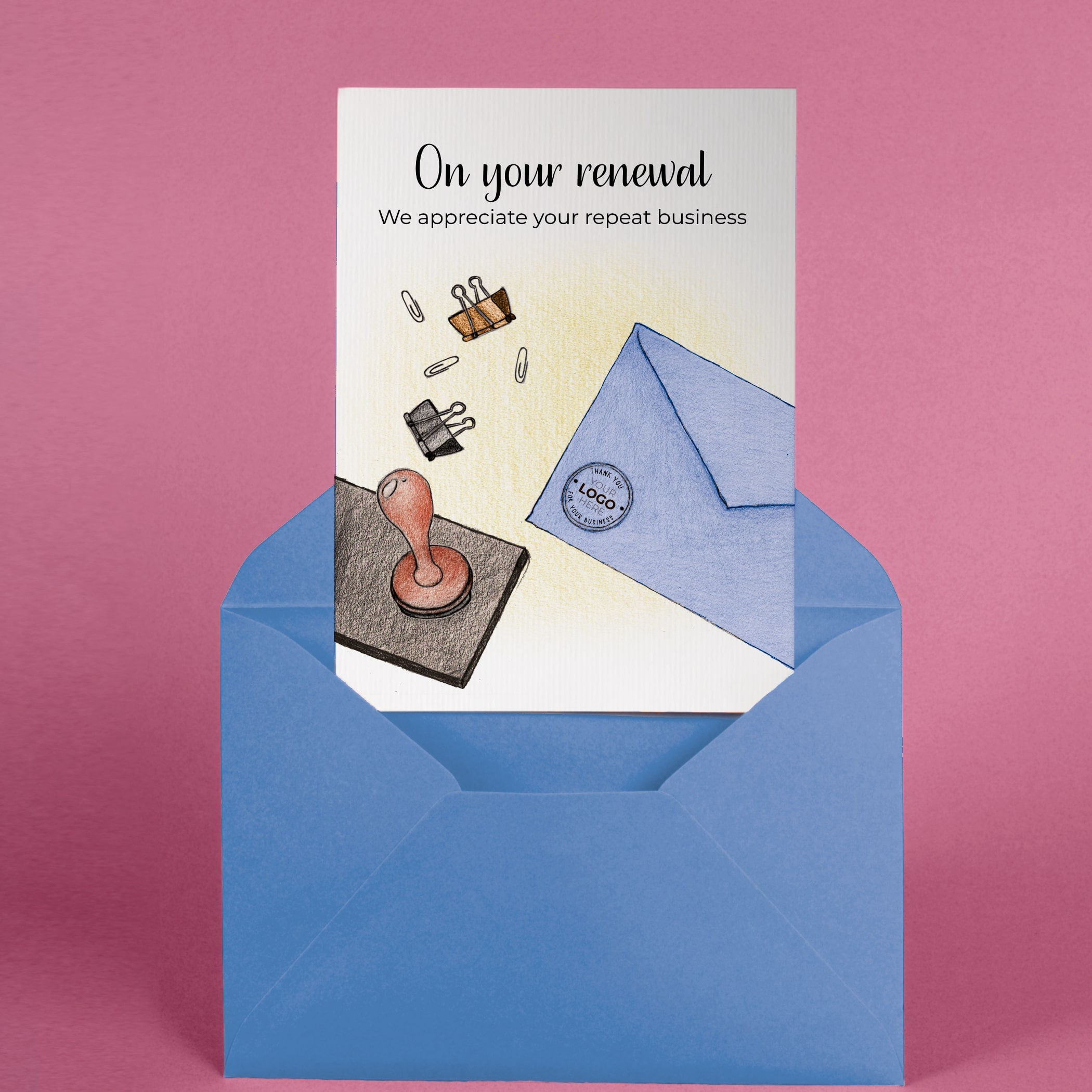 195 Stamped Envelope 7 2