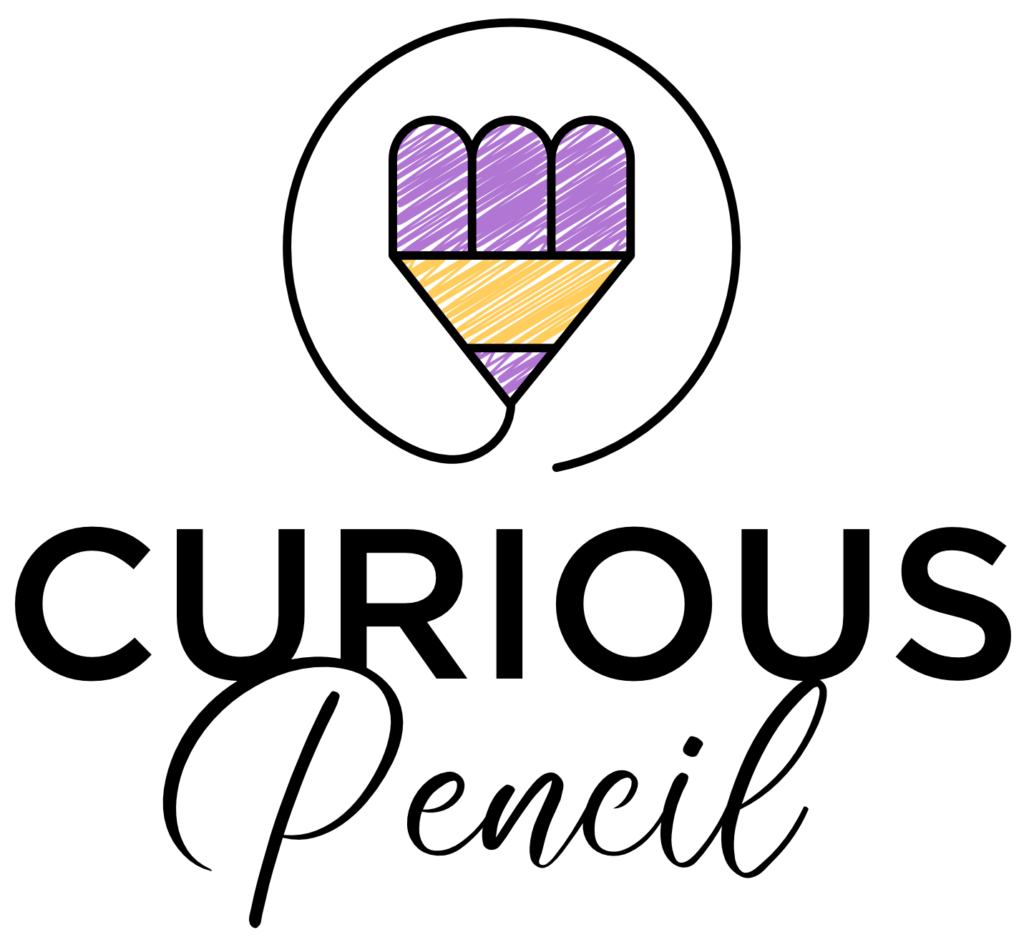 Curious Pencil Purple Logo