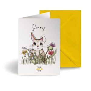 59 Bunny Through Flowers 1