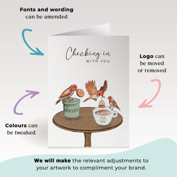 corporate greeting card
